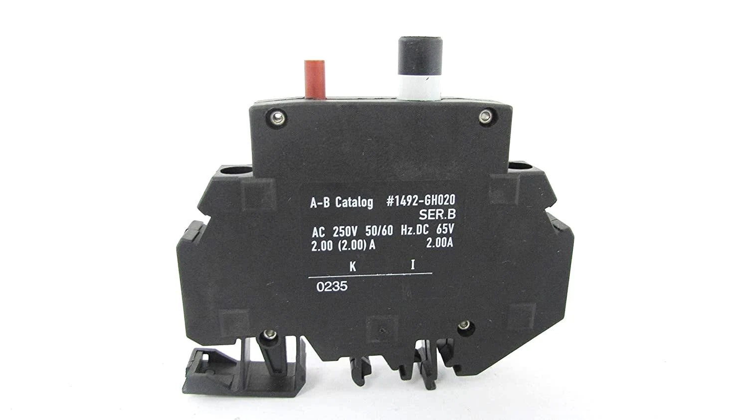 1492-GH020 | Allen-Bradley 1492-GH Miniature Circuit Breaker 2A 250VAC/65VDC