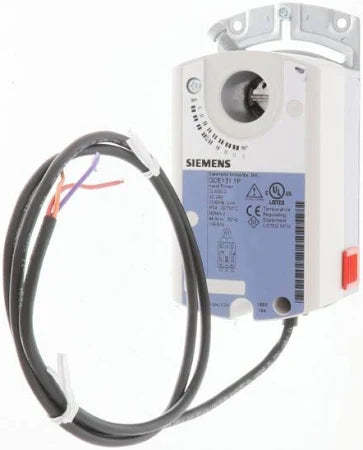 GDE131.1U | Siemens Electronic Damper Actuator Non-Spring Return