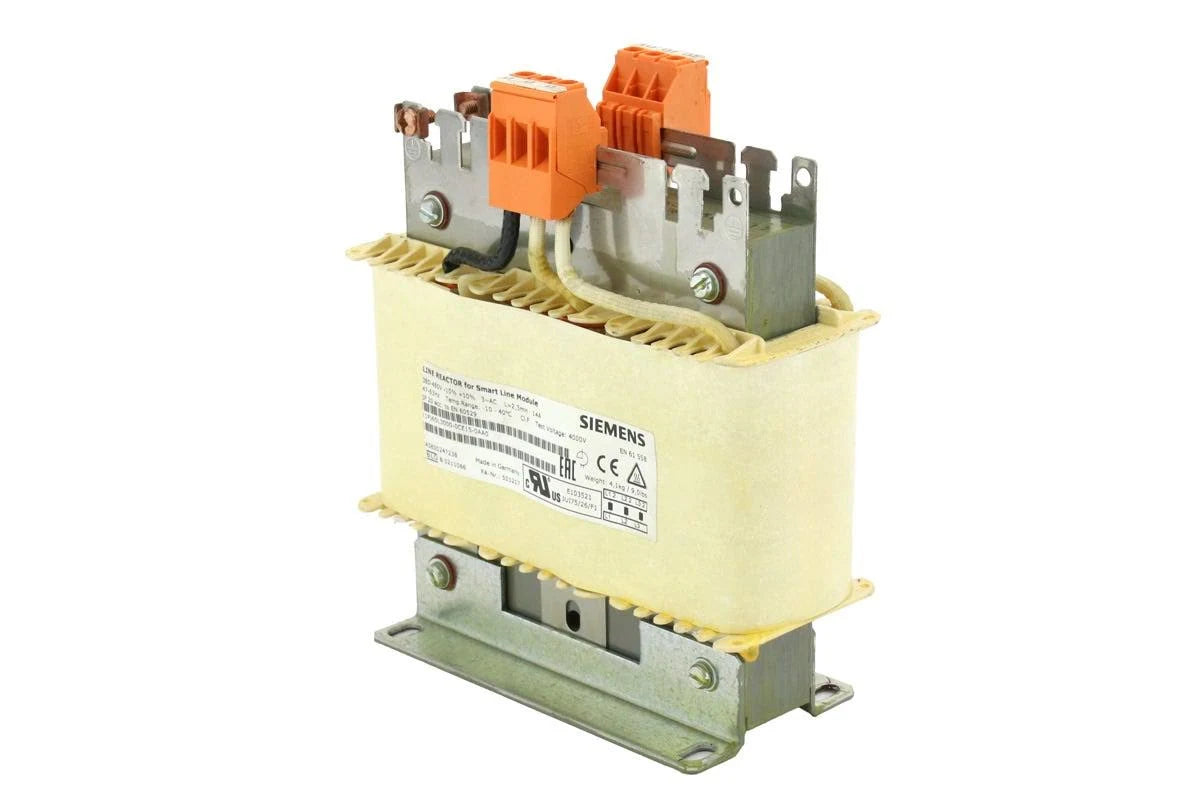 6SL3000-0CE15-0AA0 | Siemens SINAMICS Line Reactor for 5kW Choke Line Module 14A