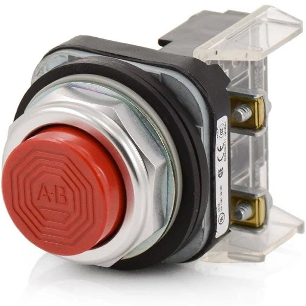 800T-B6D2 | Allen-Bradley Momentary Contact Push Button 1 NC, Red