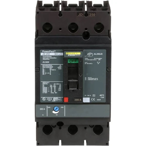 JDL36200 | Schneider Electric | Circuit breaker