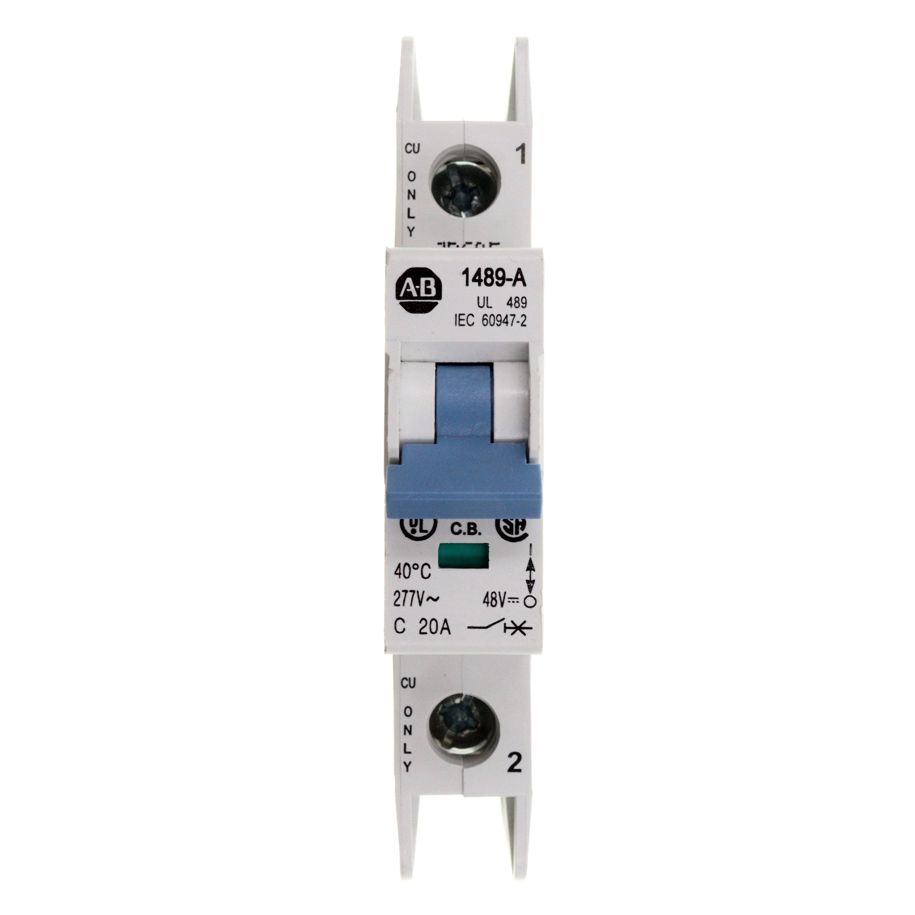 1489-A1C200 | Allen-Bradley Miniature Circuit Breaker 1 Pole 20A
