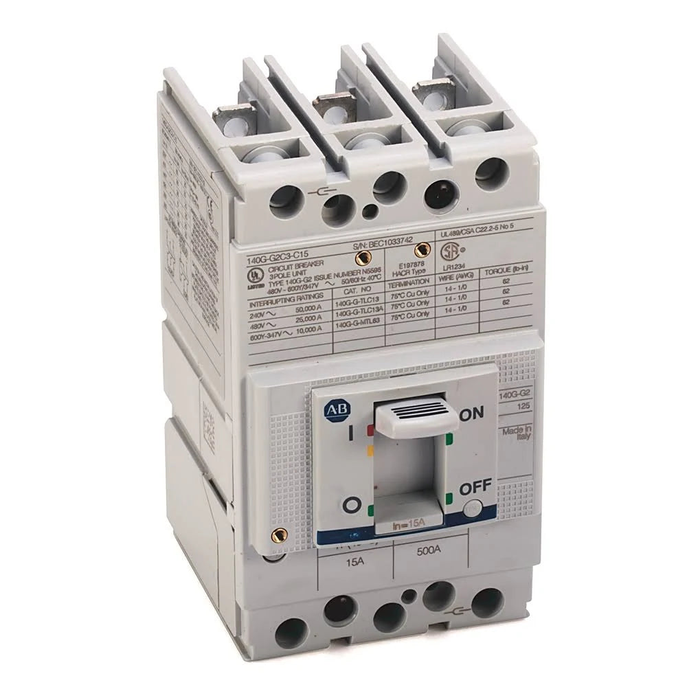 140G-G2C3-C20 | Allen-Bradley 125 Amp Frame Molded Case Circuit Breaker