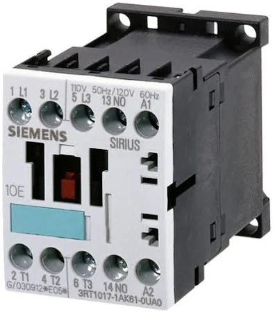 3RT1016-1AK61 | Siemens Contactor, 3-Pole