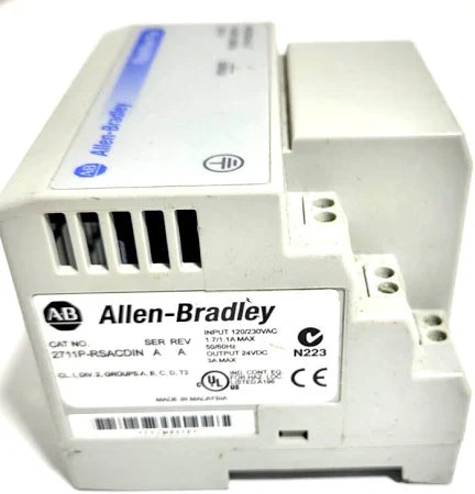 2711P-RSACDIN | Allen-Bradley PanelView Plus AC Power Supply 120/230VAC