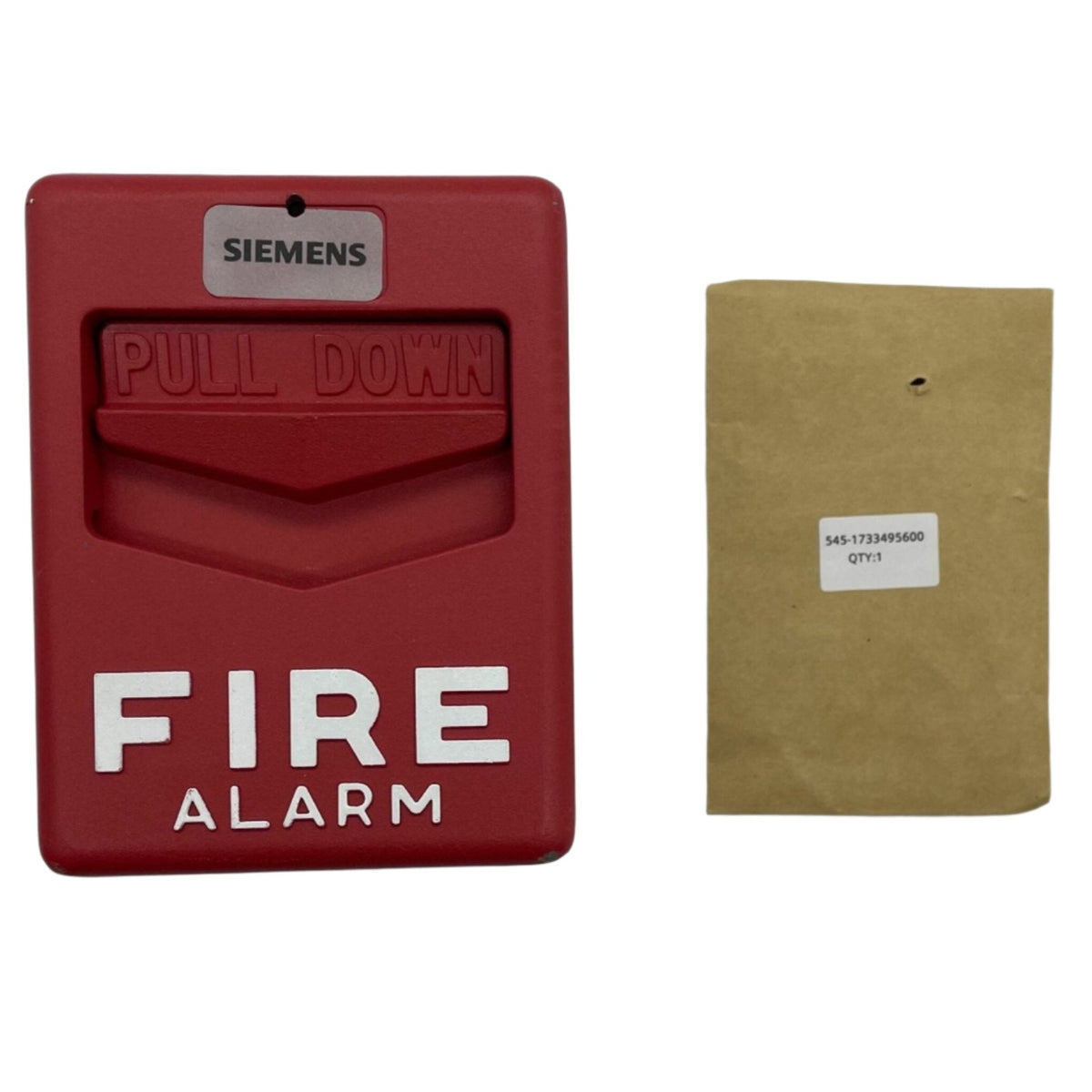 Siemens 500-033450 HMS-M Intelligent Single-Action Fire Alarm Pull Station