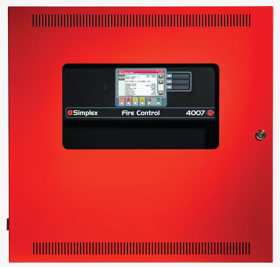 4007ES | Simplex Fire Detection and Control Panel, Touchscreen, 250 Points
