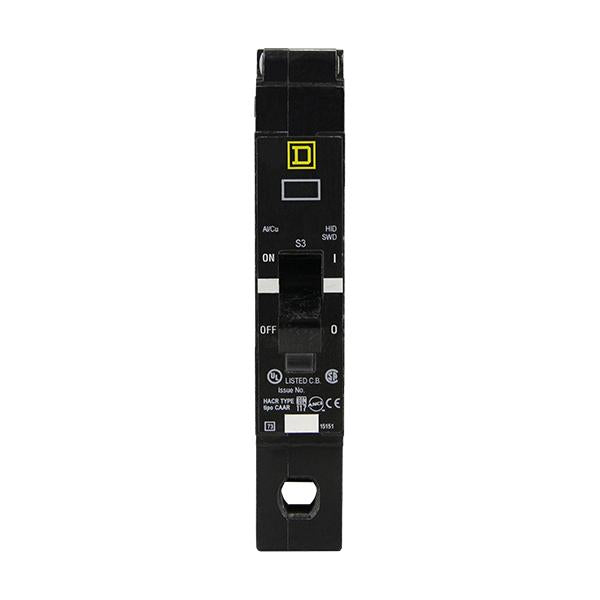 EGB14015EPD | Square D 15A 1-Pole 277VAC Ground Fault Circuit Breaker, Bolt-On, Thermal Magnetic