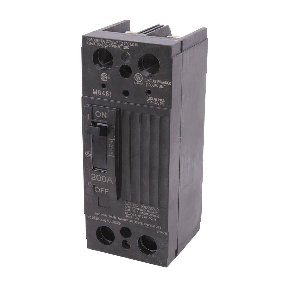 TQD22200 | General Electric 200 Amp Double Pole Circuit Breaker