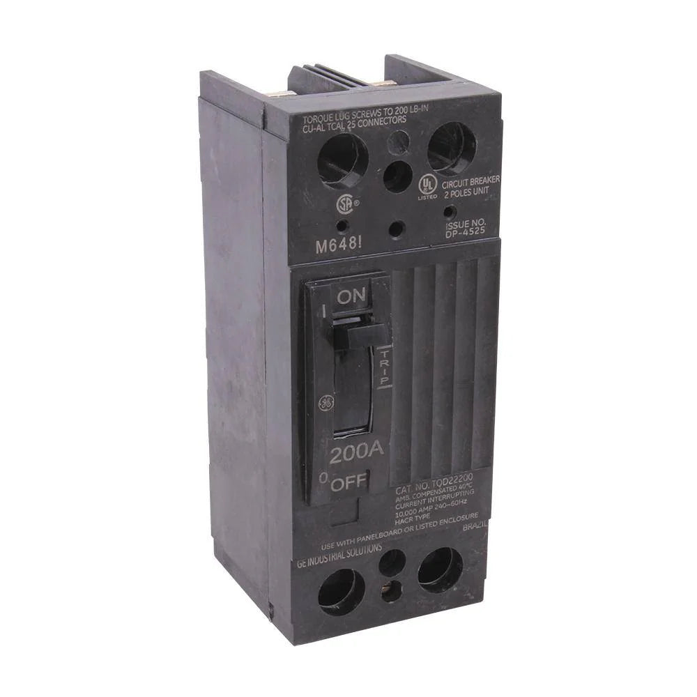 TQD22200 General Electric 200 Amp Double Pole Circuit Breaker