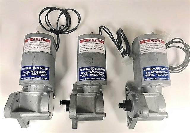General Electric 177C5050G004 Charging Motor 120VAC 125VDC for AKR VB1 Circuit Breakers