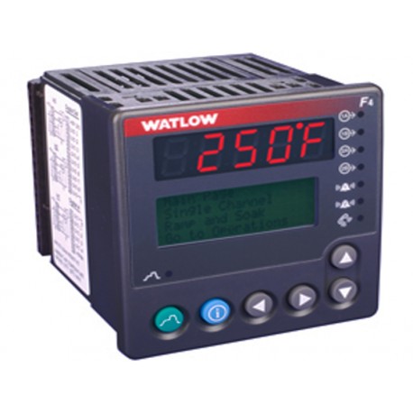 Watlow F4SH-KKA0-01RG Series F4S 1/4 DIN Ramping Temperature Controller Modbus