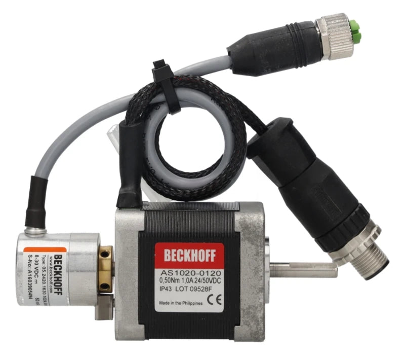 AS1020-0120 | Beckhoff 0.5 Nm Stepper Motor 24–48 VDC