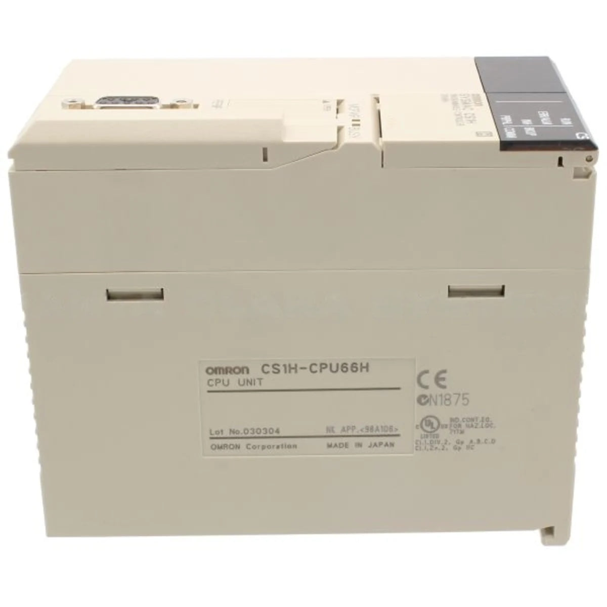 CS1H-CPU66H | Omron High-Speed PLC CPU with 250K Program Steps 512K