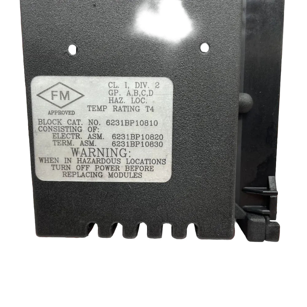 ABB 6231BP10810 24/48VDC Analog Current I/O Block 4 Input 2 Output