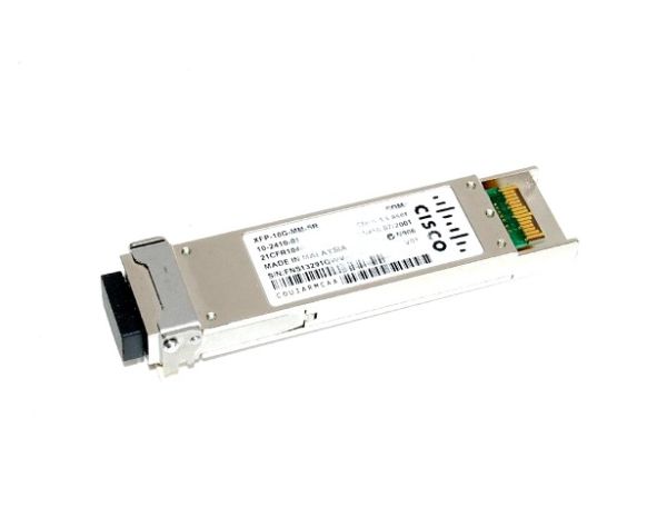XFP-10G-MM-SR | Cisco Duplex LC MMF Optical Transceiver Module