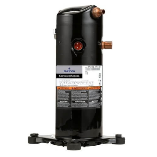 ZR38K5E-PFV-800 | Copeland Scroll Compressor 208/230V 1-Phase 3 Ton R-22/R-407C HVAC